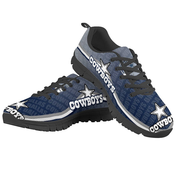 Men's Dallas Cowboys AQ Running Shoes 005 Men's Dallas Cowboys AQ Running Shoes 005